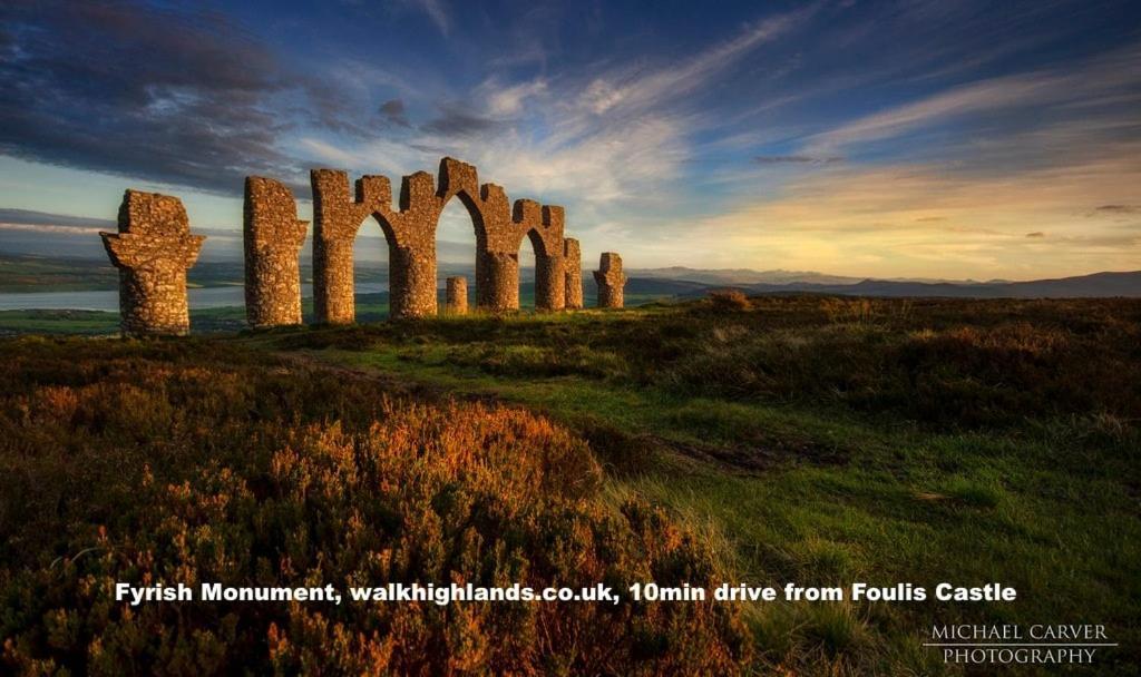 Foulis Castle Gate Lodge Evanton Экстерьер фото