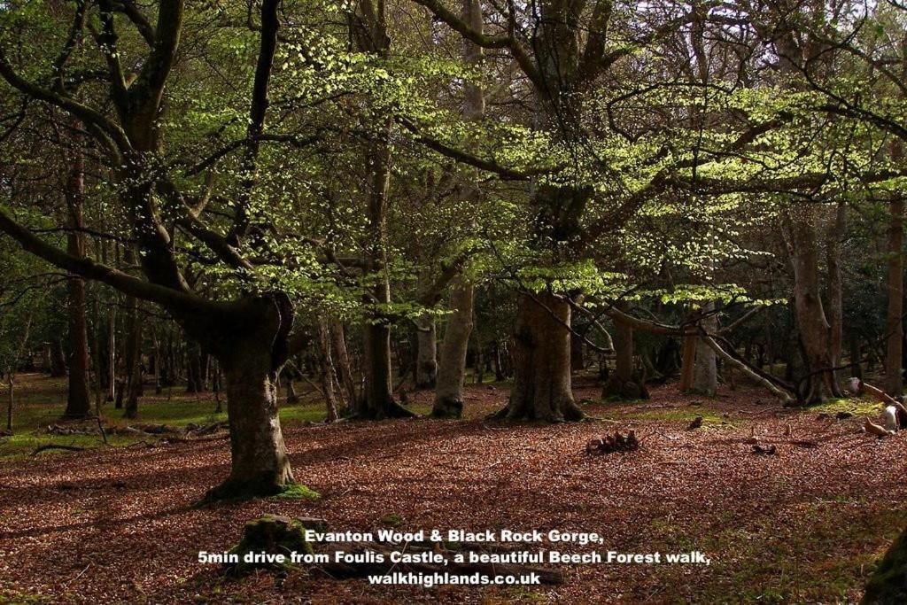 Foulis Castle Gate Lodge Evanton Экстерьер фото
